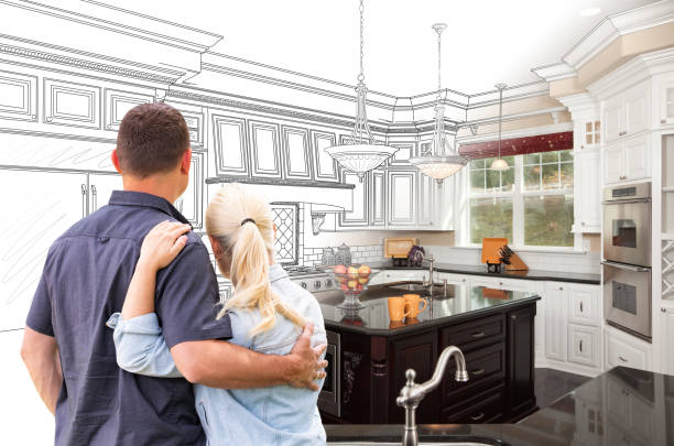 Professional Kitchen Flooring technician working in Bordentown, NJ